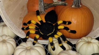 Crochet spider 🕷 Video1 legs and pedipalps [upl. by Ragde]