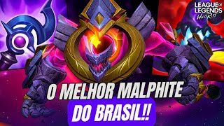 COMO UM MONO MALPHITE CARREGA UMA PARTIDA WILD RIFT [upl. by Stutzman]