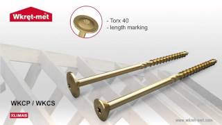 WKCP WKCP – Wood screws – Klimas Wkretmet EN [upl. by Mariejeanne520]