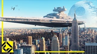 VFX Artist Reveals HOW BIG Star Wars Ships REALLY Are [upl. by Yelik]