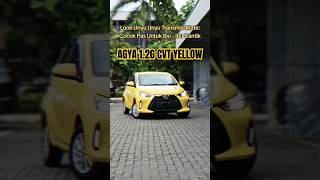 All New Agya 12G CVT Yellow Terbaru 2024  Tampilan Toyota Agya Terbaru toyotabojonegoro [upl. by Spear]