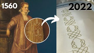 How To Digitize Historical Embroidery Using Embird Embroidery Software [upl. by Watkin587]