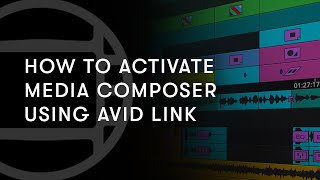 How To Activate Avid Media Composer using the Avid Link [upl. by Puri]