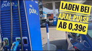 Elektroauto laden bei Aral pulse ab 039€ mit ChargeNow [upl. by Hoffman]