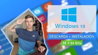 Descargar e Instalar Windows 10  32 y 64 Bits  Original amp Tutorial en Español [upl. by Acinor]