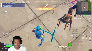 ICICLE Pickaxe Gameplay With Wildcat Skin [upl. by Nafri]