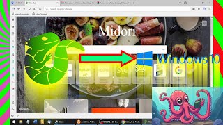 Quick Techtips  Install Midori on Windows 10 [upl. by Borszcz26]