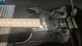 Custom Fender Military Theme Guitar [upl. by Ranger]