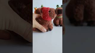 Crochet capybara [upl. by Ayotan]