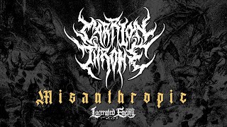 CARRION THRONE  Misanthropic 2024  Lacerated Enemy Records [upl. by Ahcsatan]