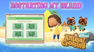 Restarting my animal crossing island in 2024 [upl. by Madra]