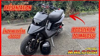 PRÉSENTATION BOOSTER EN 70 MALOSSI FULL PRÉPA  ⚡️ [upl. by Kayla234]