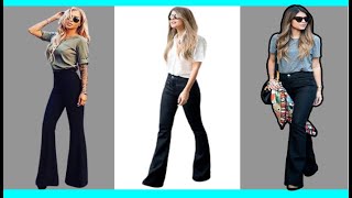 15 Unique Outfit Ideas You Can Create With Black Bootcut Jeans [upl. by Dugas843]