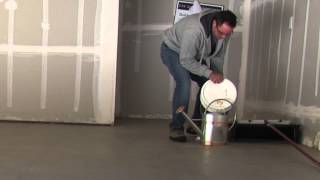 How to Seal or Glaze Concrete Garage Floor using Behr Wet Look Sealer Hi Gloss [upl. by Darcie]