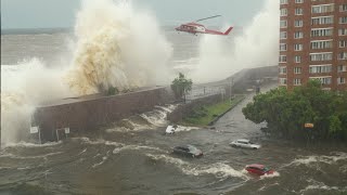 South Africa now Intense Winds and Storm Surge Ravage the Western Cape [upl. by Faubert]