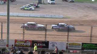 Outagamie Speedway Street Stock Heat Races 752019 [upl. by Anahahs]