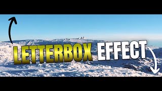 The Easiest Way to Create Letterbox Effect  How to do Letterbox Opening Effect [upl. by Anale]