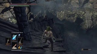 Ledos Great Hammer Moveset Dark Souls 3 [upl. by Nyloc]