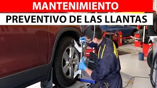 ¿Cuál debe ser el mantenimiento preventivo de las llantas [upl. by Chaves]