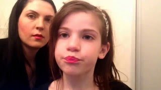 Nixxi  7 year old Makeup Artist  Girl Winnie the Pooh Tutorial [upl. by Marielle]