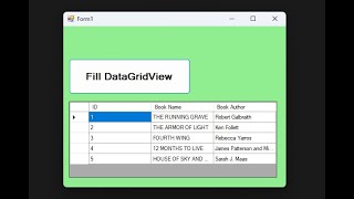 How to Change DataGridView Column Names in C  StepbyStep Tutorial [upl. by Corbie]