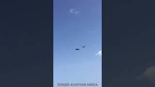 F16 amp P51 4 aviation airshow oshkosh airplane viralvideo shorts video trending wow omg [upl. by Goulder466]