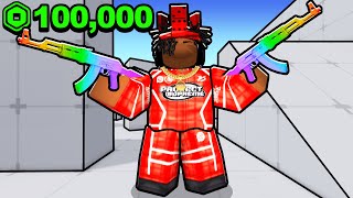 Spending 100000 For EVERYTHING In Roblox Rivals [upl. by Oby]