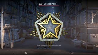 I got white 2024 CS2 service medal  reaction [upl. by Lamar]