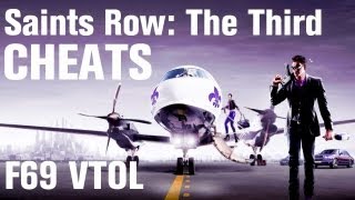 Saints Row 3 Cheats Spawn F69 VTOL [upl. by Amal192]