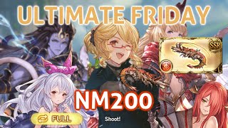 Granblue Fantasy LORD OF SHRIMPS GRID Noire NM200 Full Auto [upl. by Radbourne]