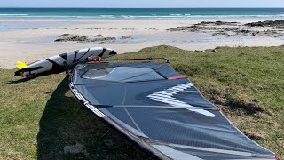 Windsurfing Severne 2022 Blade and S1 features  initial impressions [upl. by Cressida307]