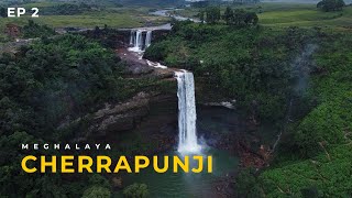 CHERRAPUNJI  A Beautiful Place in Meghalaya  Living Root Bridge  Nohkalikai Falls  Sohra [upl. by Ailil228]