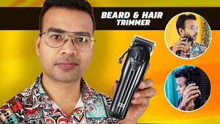 Perfect Beard and Hair Trimmer for Men  VGR V282 Review [upl. by Vanzant]