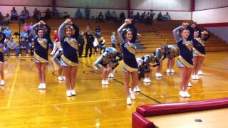 Frontier High School Hello Cheer 2012 [upl. by Angel]