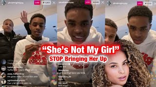 YBN Almighty Jay DISSES “Riley Simpson” On IG Live 😳 [upl. by Aihsilat247]