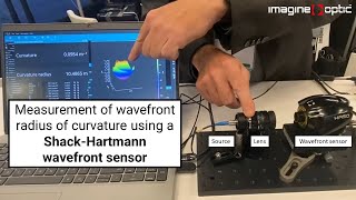 Measurement of wavefront radius of curvature using ShackHartmann wavefront sensor [upl. by Nauqal37]