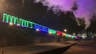 Dartmouth Steam Railway Train of lights departing Goodrington [upl. by Lyman]