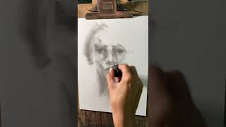 Charcoal drawing to get the creative juices flowing [upl. by Apostles]