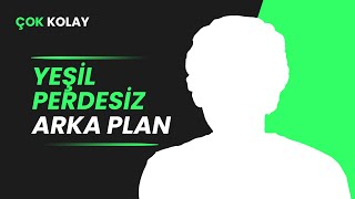 Yeşil Perdesiz Arka Plan Silme Teknolojisi  NVİDİA BROADCAST [upl. by Nibur741]