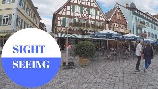 SIGHTSEEING in Oberkirch in Black Forest in GERMANY [upl. by Atinehs393]