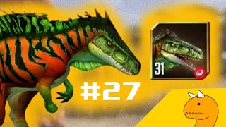 MAX LEVEL OSTAFRIKASAURUS  Jurassic World The Game  Ep 27 [upl. by Rattray]