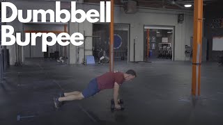 Dumbbell Burpee  Simple and effective way to improve your Burpees [upl. by Guinevere]