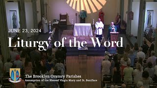 Liturgy of the Word  12th Sunday in Ordinary Time  June 23 2024  BROOKLYN ORATORY [upl. by Justinn]