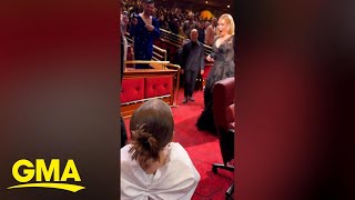 Adele spots mini Adele in concert crowd and has the sweetest reaction [upl. by Noella]