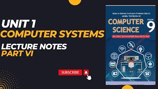 Computer Class 9th fbise New Book 2024  Chapter 1  Computer Systems  Short Lecture Notes  NBF [upl. by Arundel]