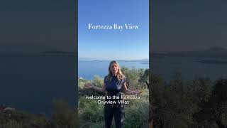 Fortezza Bay View  Corfu Greece  from € 435000dreamvilla corfu island [upl. by Blondy]