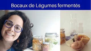 Mes bocaux de légumes fermentés  Fabrication [upl. by Nachison]