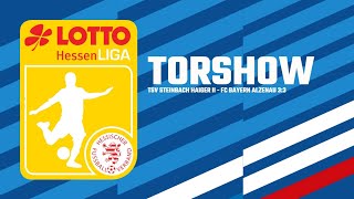 Torshow TSV Steinbach Haiger II  FC Bayern Alzenau 33 I LOTTO Hessenliga [upl. by Attenol]