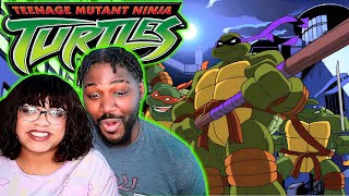 COMIC ACCURATE  TMNT 2003 Reaction S1 Ep 1 amp 2 TMNT reaction [upl. by Taam]