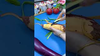 Have you ever seen a doubleheaded peeling knife It can peel all kinds of vegetables convenient [upl. by Elorak]